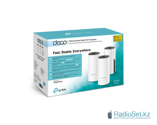 Беспроводная MESH-система Wi-Fi TP-Link Deco E4 (3-pack)